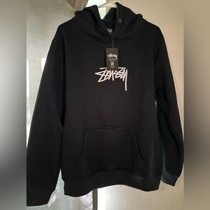 stussy basic hoodie